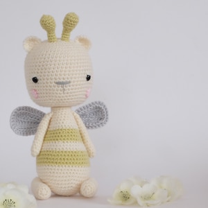 Häkelanleitung Honey the Bee Amigurumi Bee Häkelanleitung Stofftier DIY