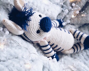 Amigurumi Pattern Crochet Zebra PDF DOWNLOAD