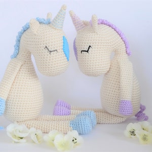 Crochet unicorn PATTERN amigurumi  Pattern Flossie PDF craft gift DIY stuffed animal