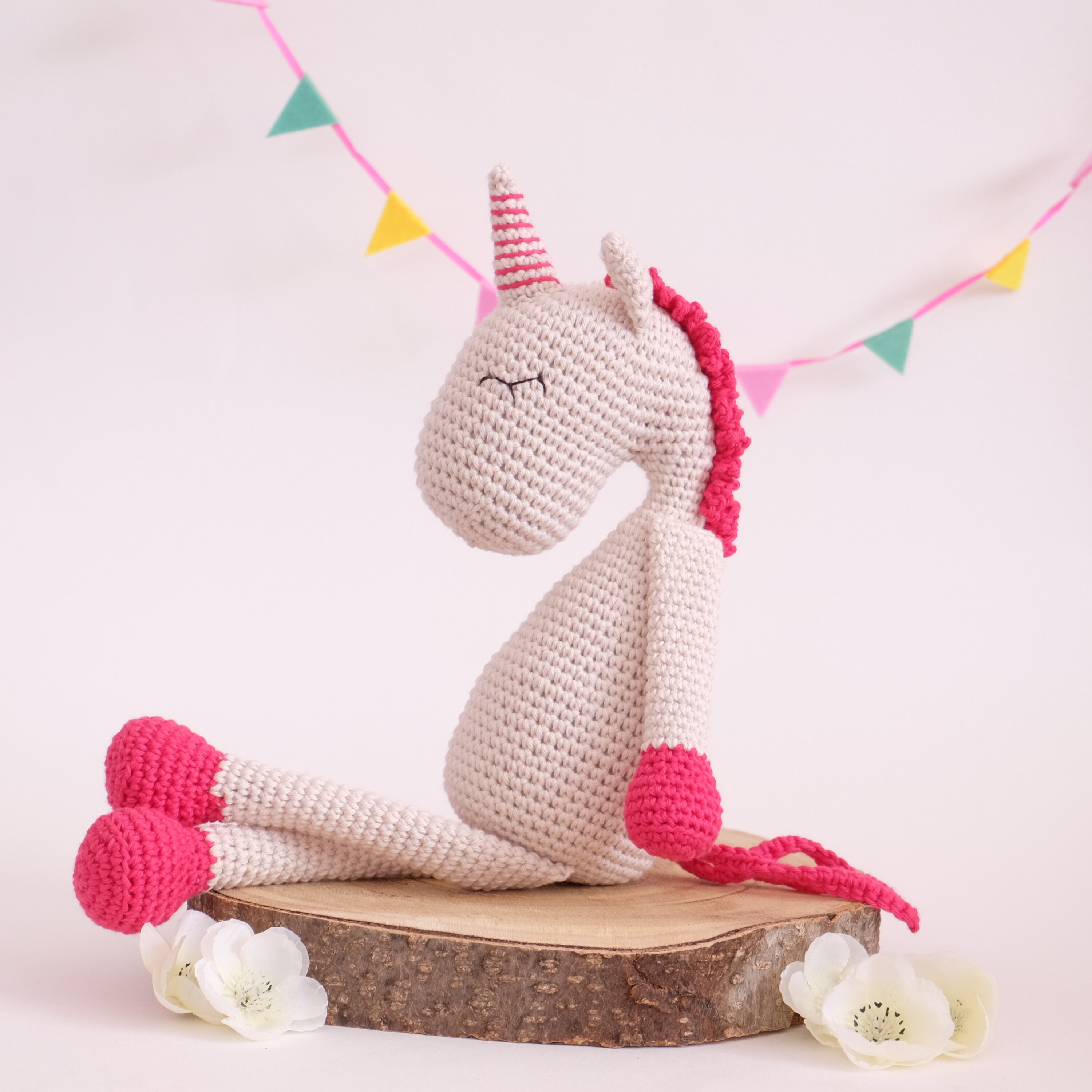 Crochet kit Amigurumi Unicorn DIY Stuffed Animal Toy Kit Etsy