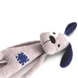 Padrão de cachorro de crochê Amigurumi bicho de pelúcia para cachorro DIY presente de artesanato Padrão de crochê