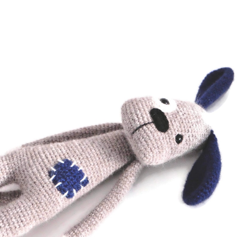 Amigurumi PATTERN Crochet Dog Download Stuffed Animal Toy image 1