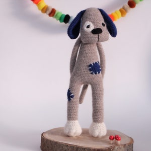 Amigurumi PATTERN Crochet Dog Download Stuffed Animal Toy image 6