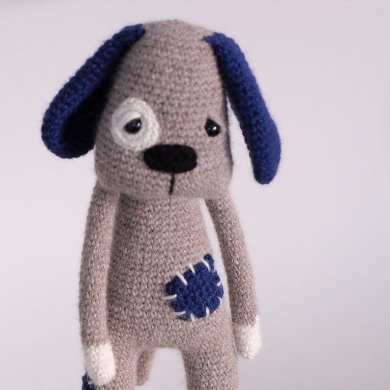 Amigurumi PATTERN Crochet Dog Download Stuffed Animal Toy image 7