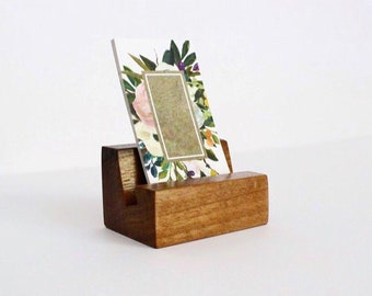 walnut wood business card holder business cards vertical business card holder office organization square business card holder - Square Business Card Holder walnut wood business card holder business cards vertical business card holder office organization square business card holder - Square Business Card Holder