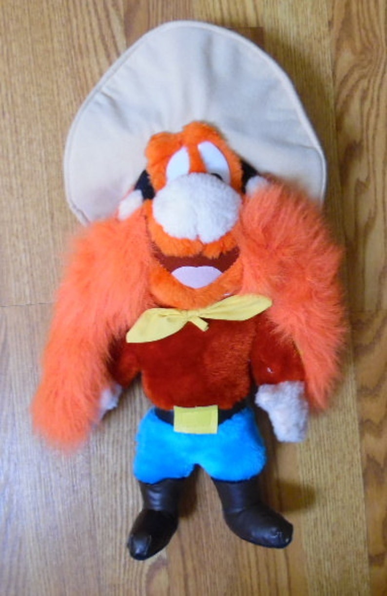 1996 Looney Tunes Yosemite Sam cartoon doll. Good vintage | Etsy