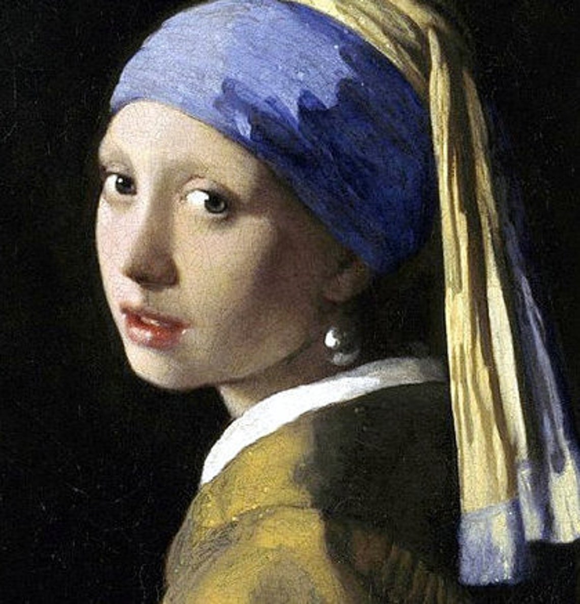 Girl With the Pearl Earring Johannes Vermeer C. 1665 Dutch Etsy