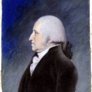George Washington by Ellen Sharples before 1811. US Presidents, Presidential portraits, US History, American art, 11x14&quot; canvas art print