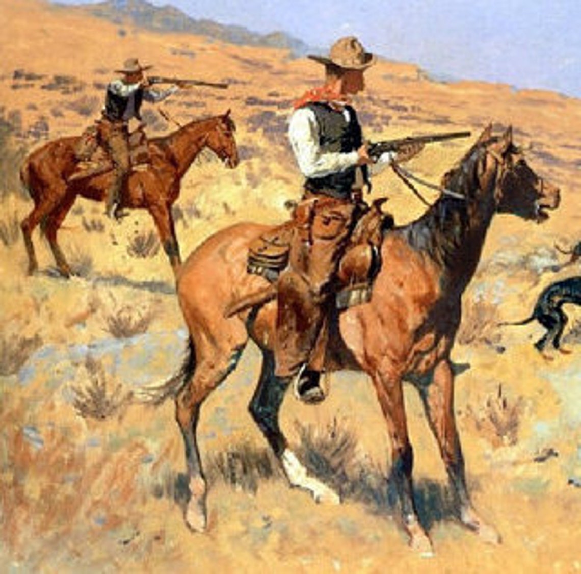his-last-stand-frederic-remington-1890-cowboy-cowboy-art-western
