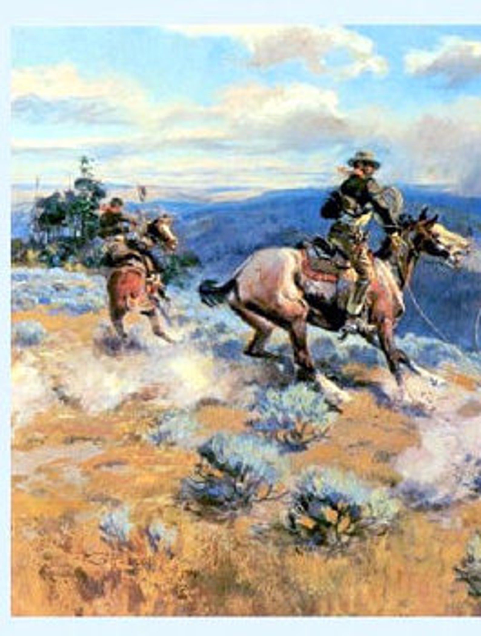 Loops and Swift Horses Are Surer Than Lead 1916 Charles M - Etsy
