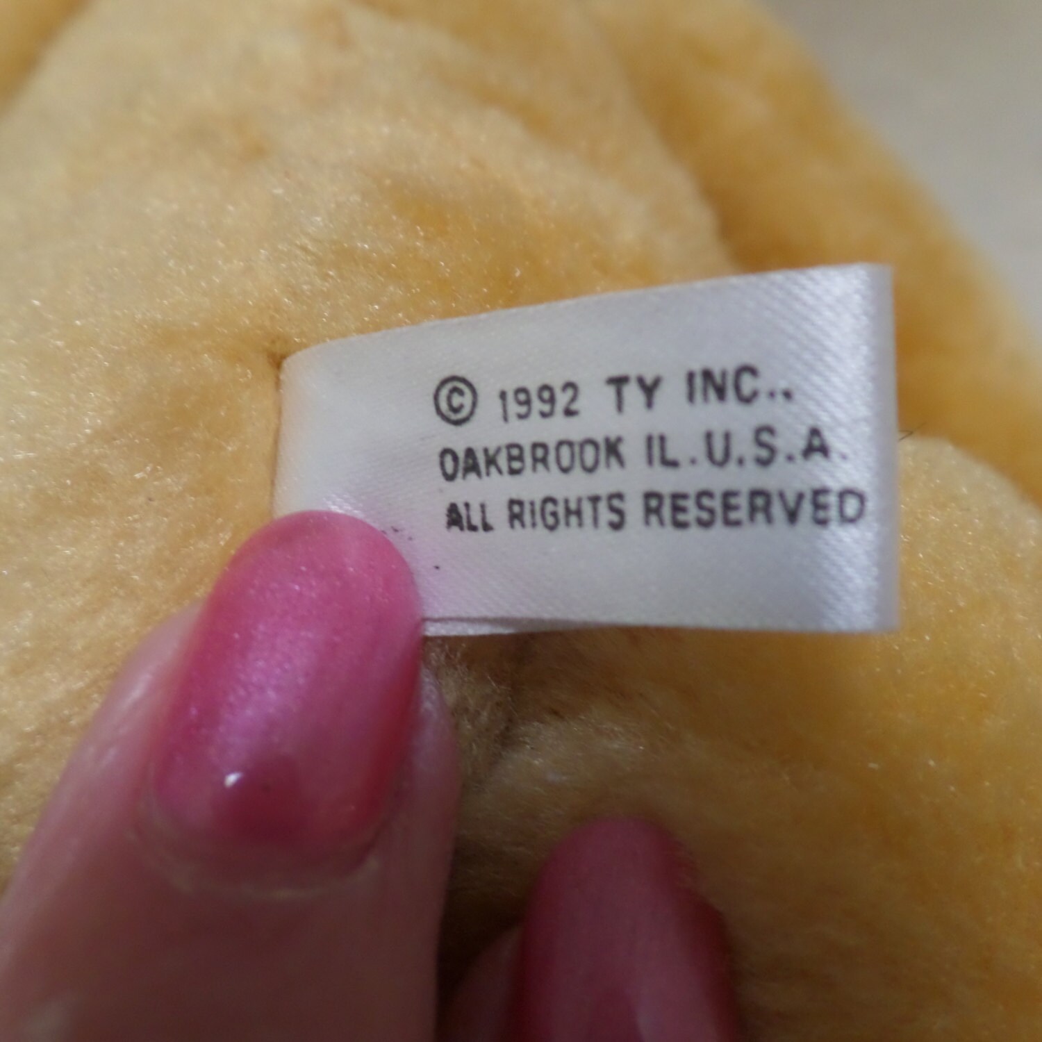Ty teddy on sale bear 1992