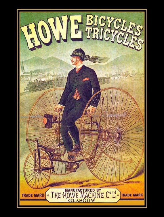 Howe sales bicycles tricycles