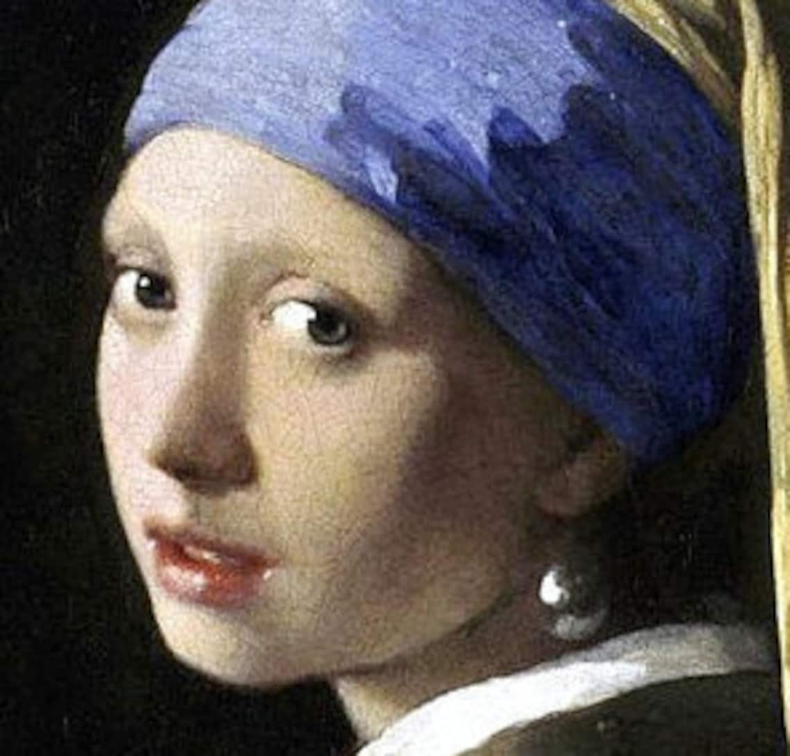 Girl with the Pearl Earring Johannes Vermeer c. 1665 Dutch Etsy