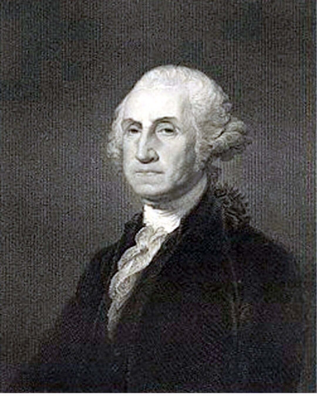 Portrait of George Washington, 1st President of United States, US
