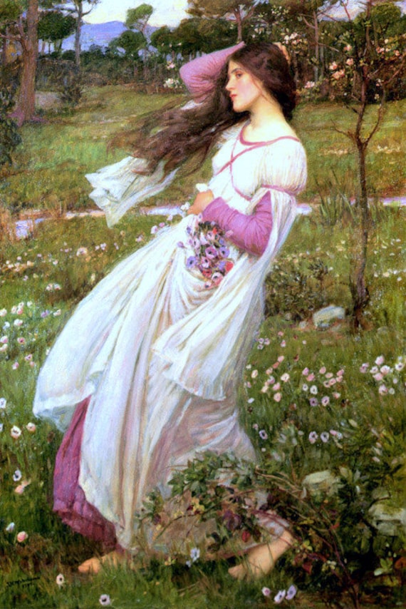 John William Waterhouse Fine Art Giclee Print on Canvas Wall Decor Small 8x10