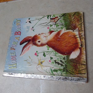 A Home for a Bunny, a Little Golden Book Bymargaret Wise Brown. 1956-61 ...