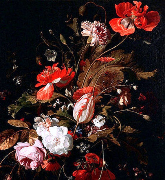 ウィレム・ファン・アールスト作「ブルーメンティーネの花のある静物画