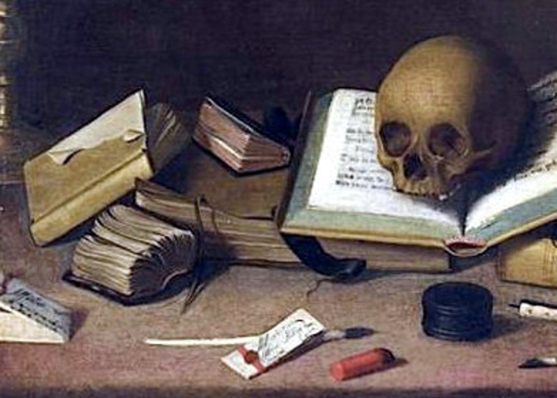 Charles_emmanuel_biset_attributed__still_life_with_books_an Etsy