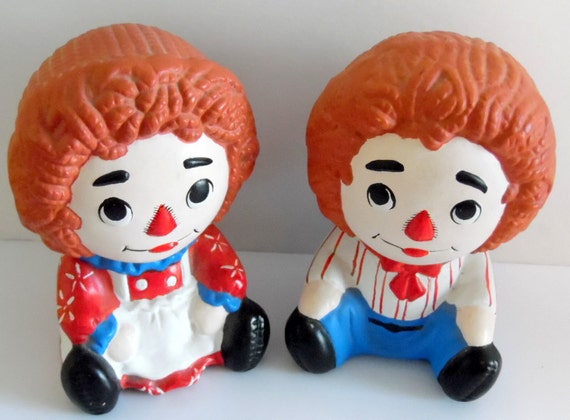 raggedy ann andy ceramic figurines