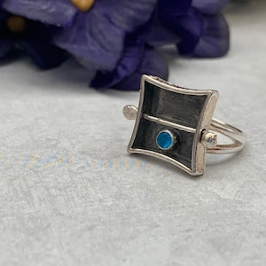 Pinned Apatite Ring Size 5.5