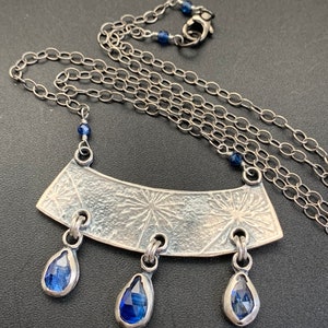 Blue Kyanite Artisan Necklace