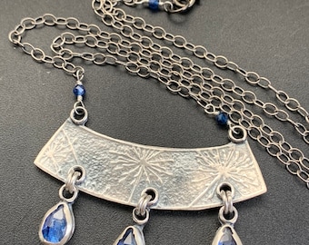 Blue Kyanite Artisan Necklace