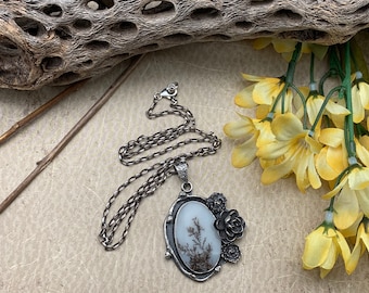 Dendritic Agate Necklace