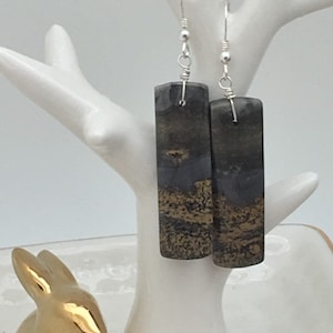 Natural Picasso Jasper Earrings