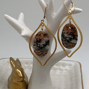 Ocean Jasper Earrings