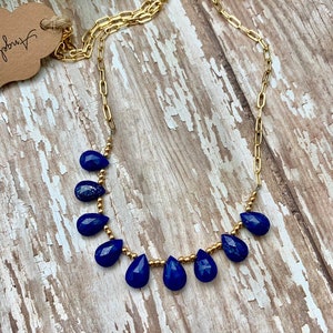 Lapis Lazuli Multi Stone Necklace