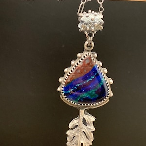 Azurite and Malachite Necklace