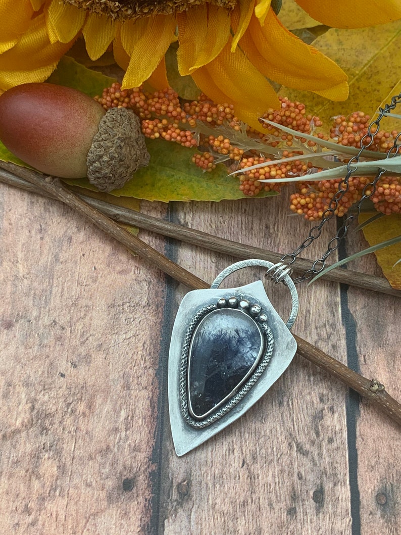 Dumortierite Artisan Necklace image 3