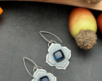 Lux Blue Kyanite Earrings