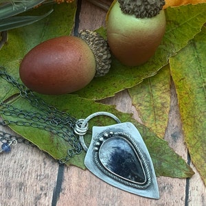 Dumortierite Artisan Necklace image 1