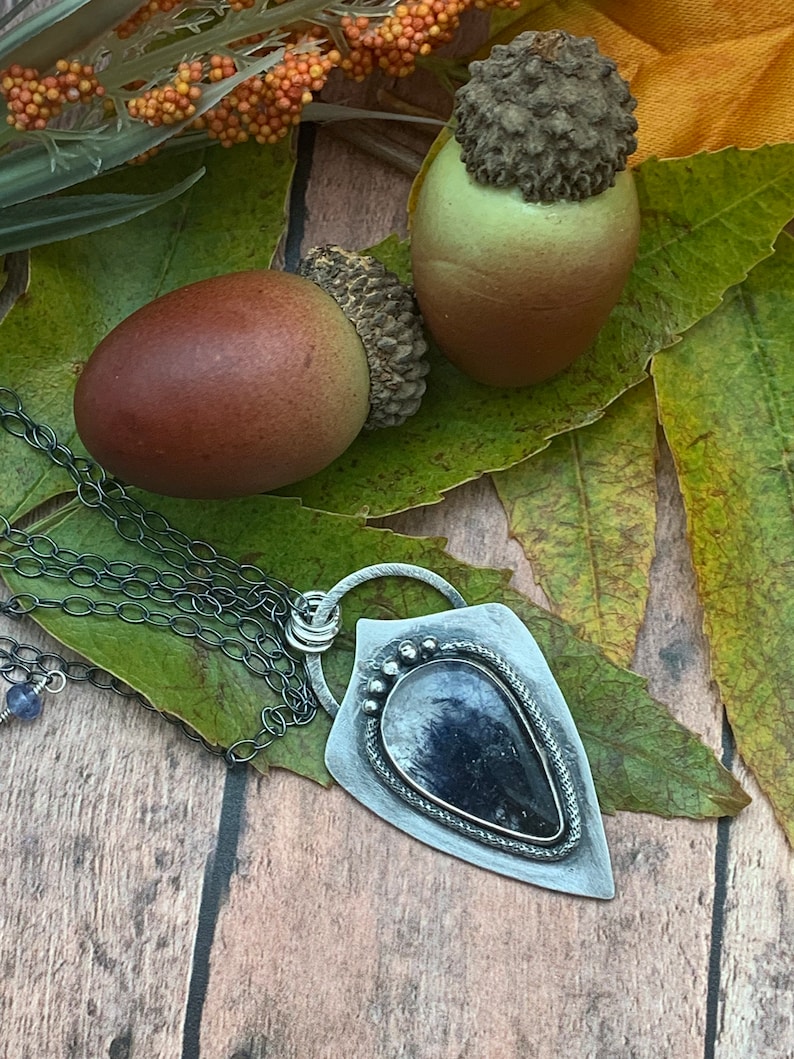 Dumortierite Artisan Necklace image 1