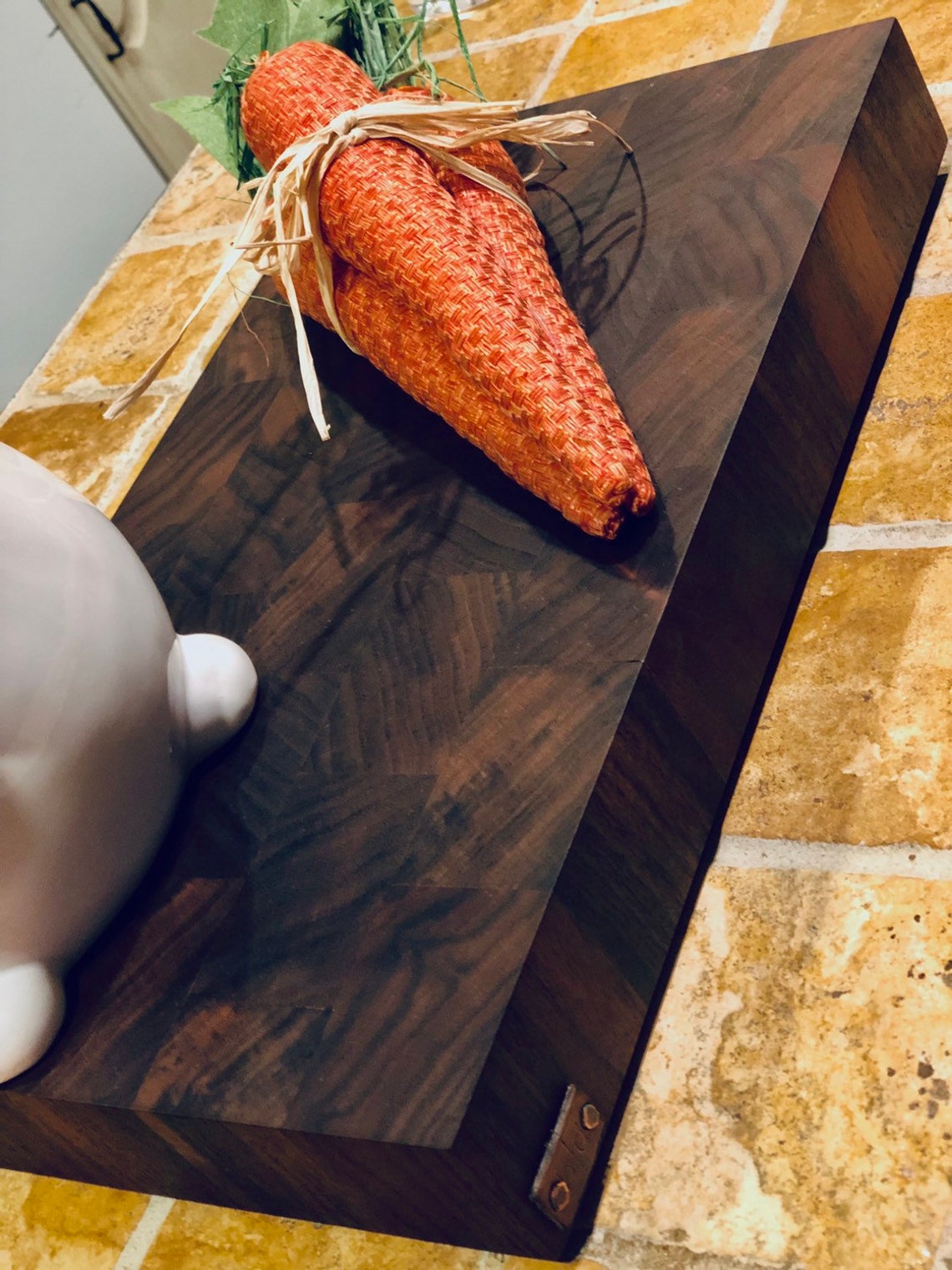 Butcher Block Cutting Board/serving Tray Etsy