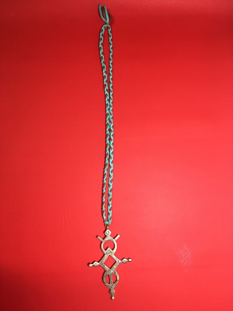 Moroccan berber cross necklacependant