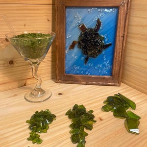 Crushed Recycled Glass- Medium(1-2cm)