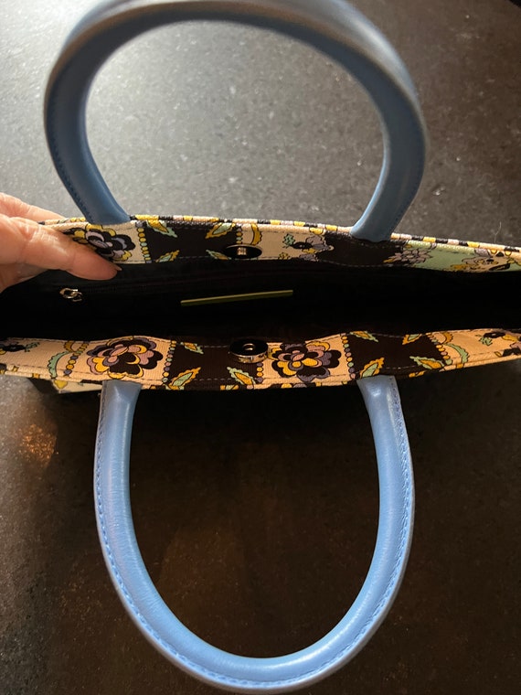 Emilio Pucci Leather Trimmed Handbag - image 8