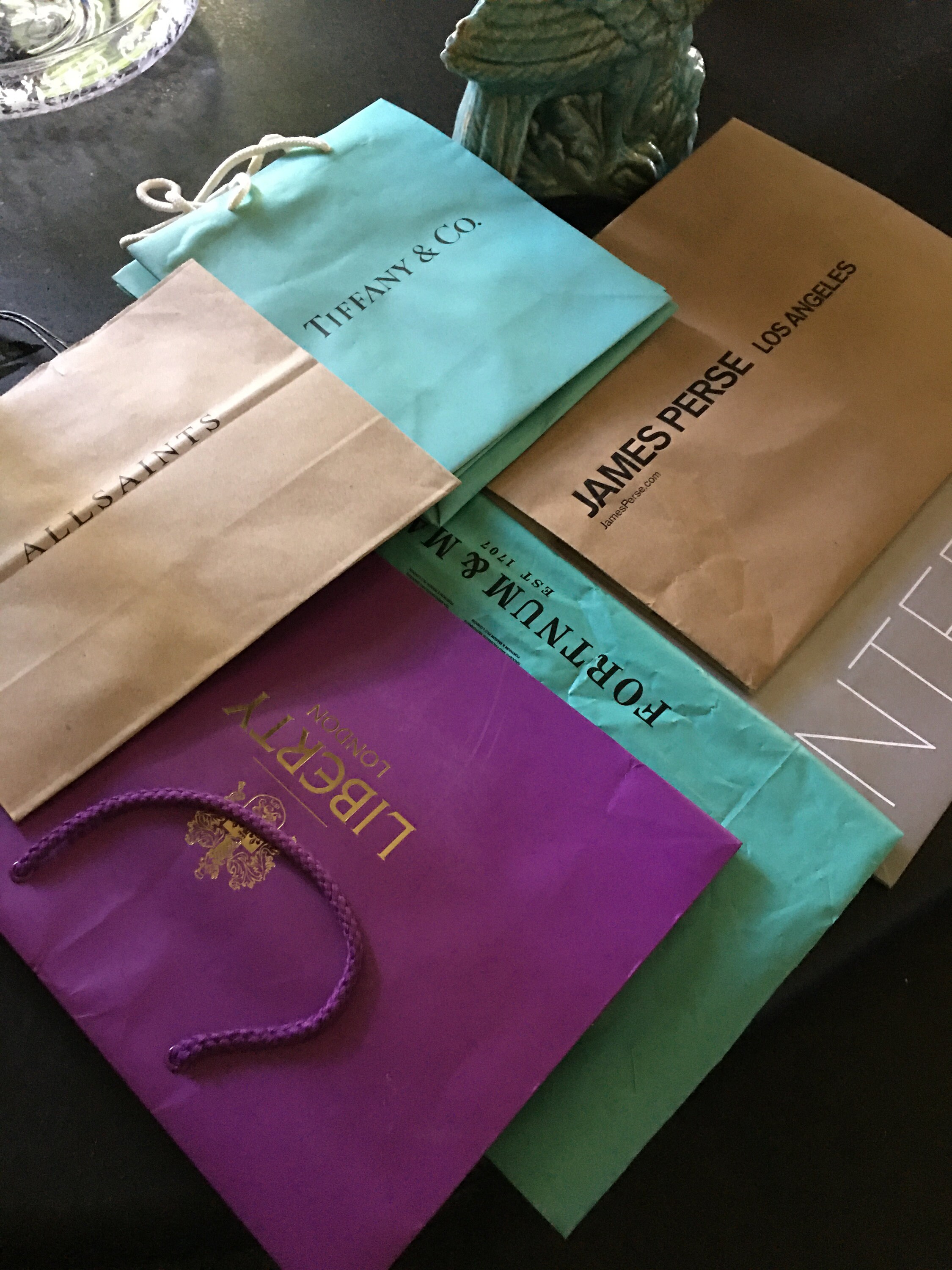 Eight Designer Shopping Bags - Etsy