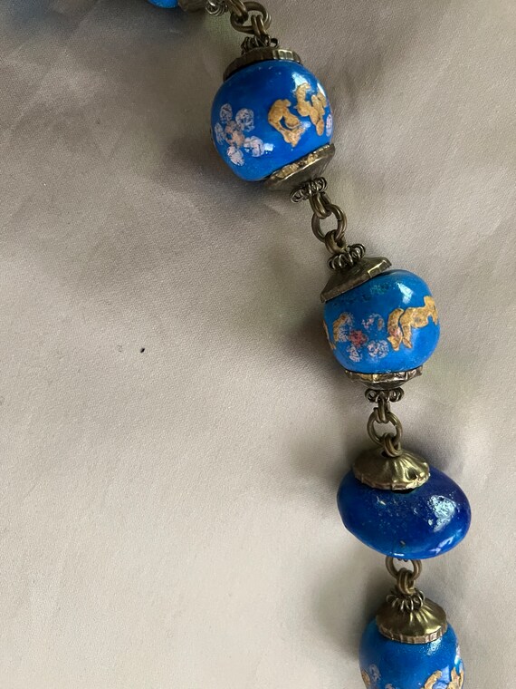 Super Unusual Moroccan Middle Eastern Bead Neckla… - image 6