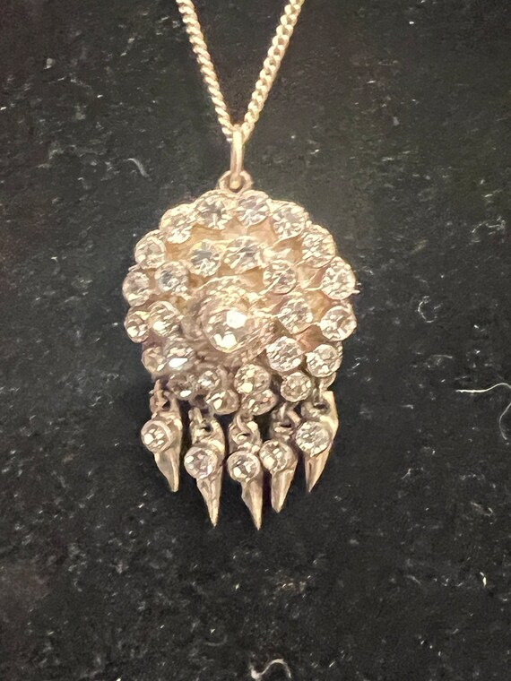 Fabulous French Paste Pendant - image 4