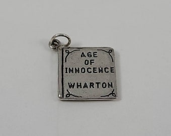 Age of Innocence Book Charm Sterling Silver Age of Innocence Book Charm Sterling Silver