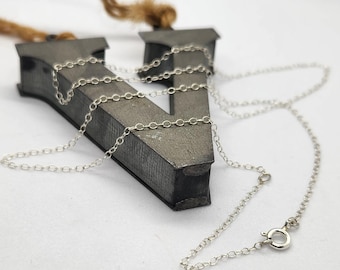 42 Inch Sterling Silver 7x4mm Oval Cable Chain Necklace, C39 - Etsy