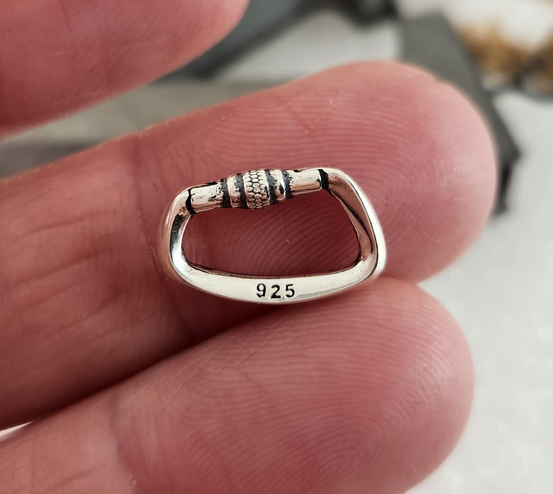 482: WILLIAM SPRATLING, Silver and amethyst cuff bracelet