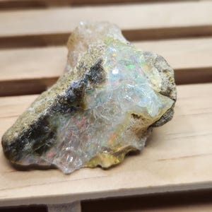 Large Piece of Unattractive Raw Jelly Opal Encased in Stone