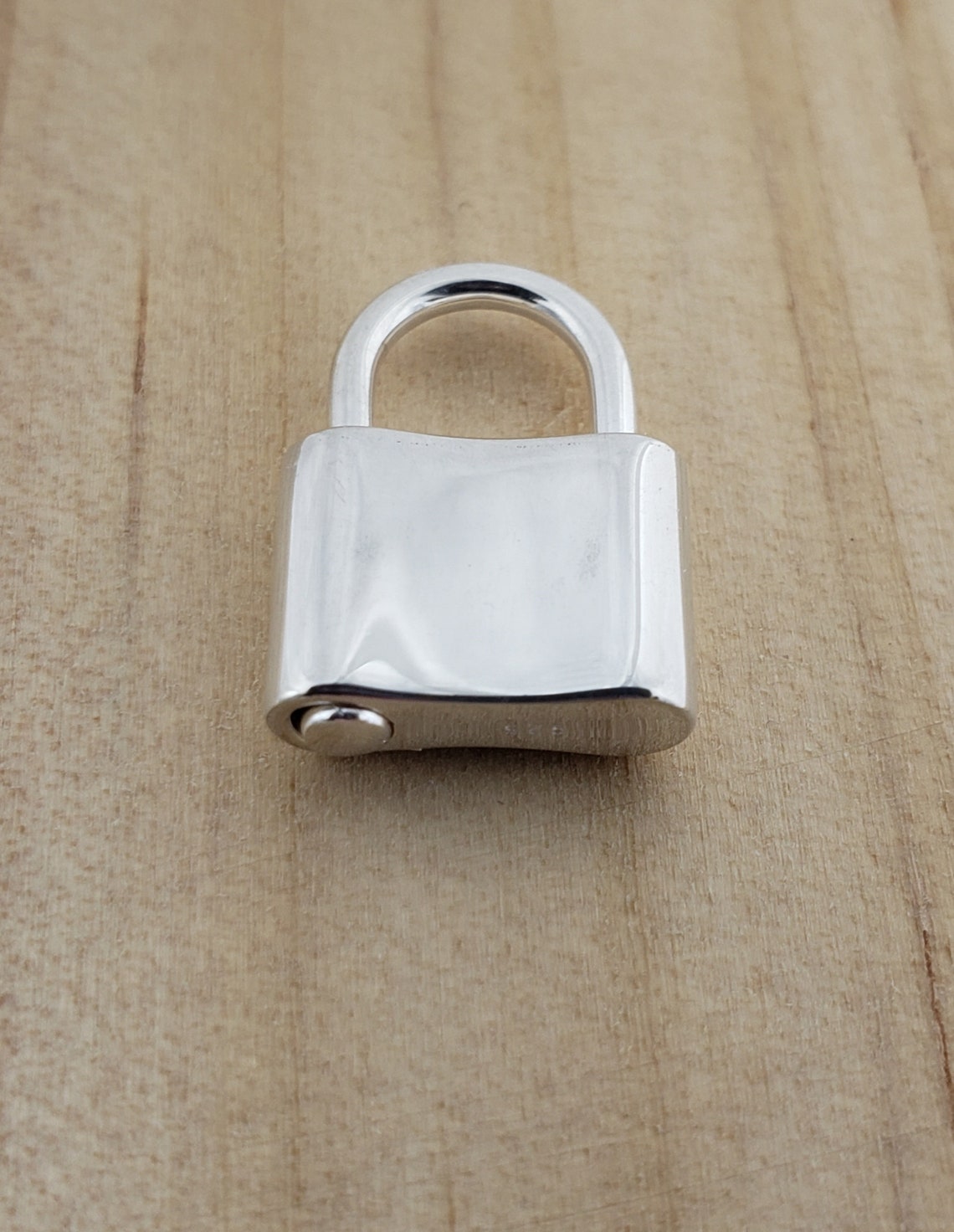 Sterling Silver Padlock Clasp for Jewelry Making Silver Etsy