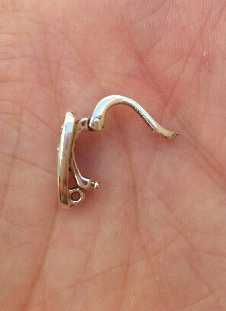 Sterling Silver Removable Pendant Bail or Enhancer Silver Etsy