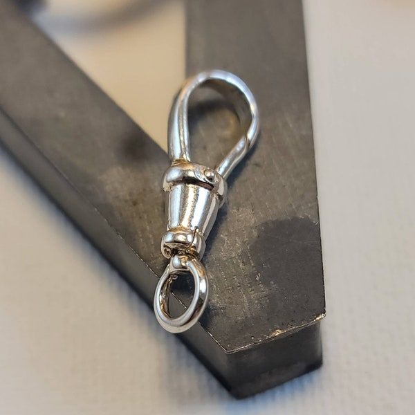 Sterling Swivel Clasp Etsy
