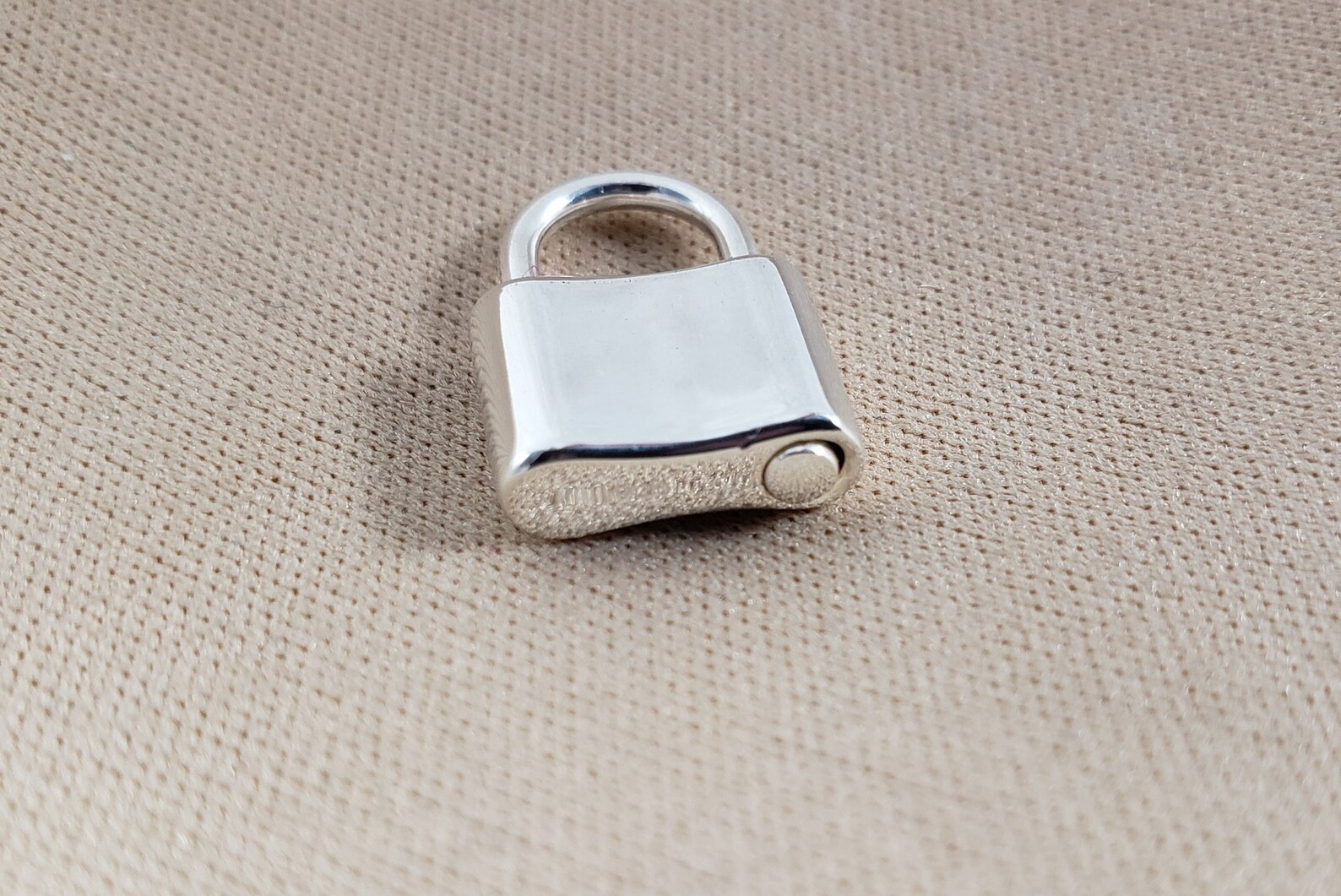 Sterling Silver Padlock Clasp for Jewelry Making Silver Etsy